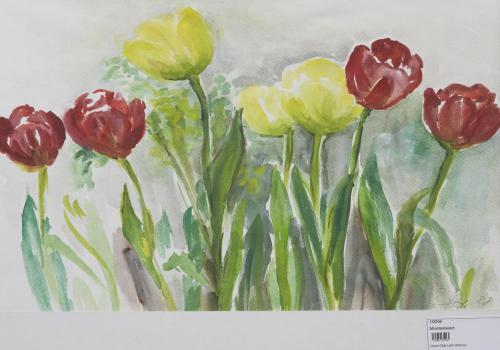 Rote und gelbe Tulpen