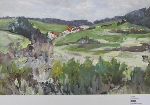 Kleines Dorf im Grünen